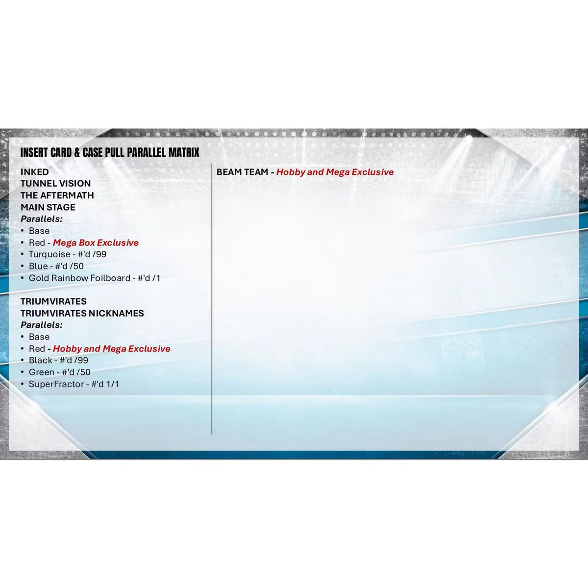 2026 Topps Stadium Club WWE Wrestling Blaster Box