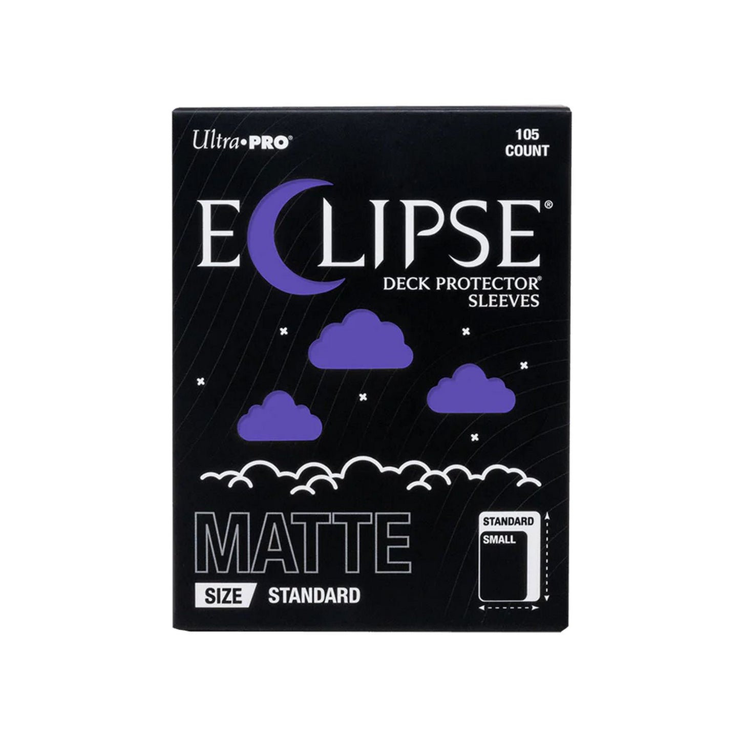 Ultra Pro: Eclipse Standard-Size Matte Sleeves 105ct (Royal Purple)