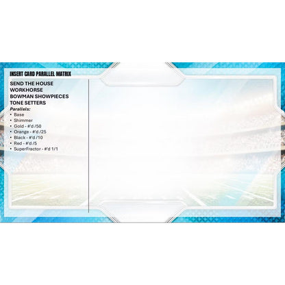 2026 Topps Bowman University Best Football Hobby Box