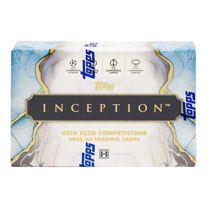 2025-26 Topps Inception UEFA Club Competitions Soccer Hobby Box