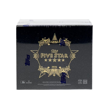 2026 Topps Five Star Baseball Hobby 3-Box Case