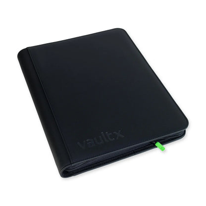 Vault X 16-Pocket Exo-Tec Zip Binder XXL (Signature Black)