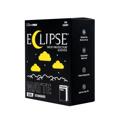 Ultra Pro: Eclipse Standard-Size Matte Sleeves 105ct (Lemon Yellow)
