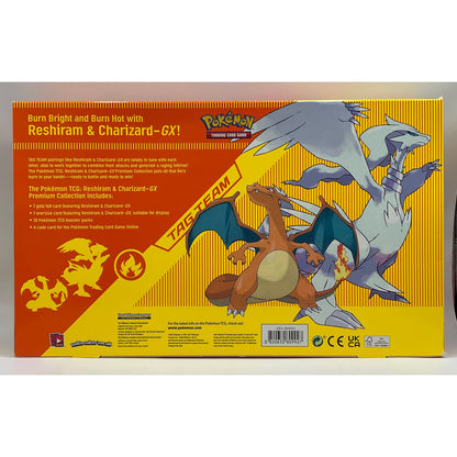 Pokemon: Reshiram & Charizard GX Premium Collection #2 *See Pictures for Condition*