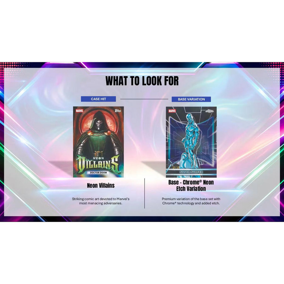 2026 Topps Marvel Neon Hobby Box