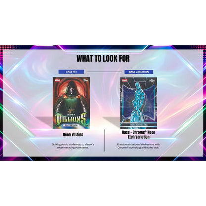 2026 Topps Marvel Neon Hobby Box