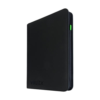 Vault X 16-Pocket Exo-Tec Zip Binder XXL (Signature Black)