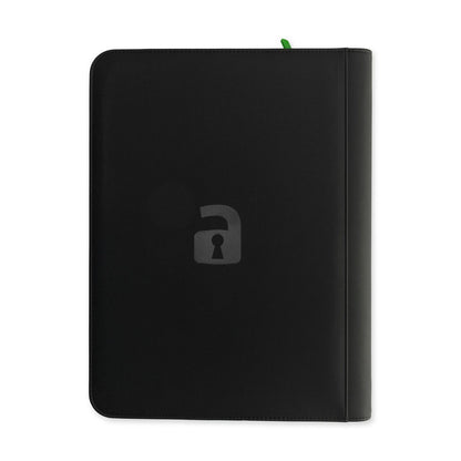 Vault X 16-Pocket Exo-Tec Zip Binder XXL (Signature Black)