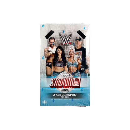 2026 Topps Stadium Club WWE Wrestling Hobby Box