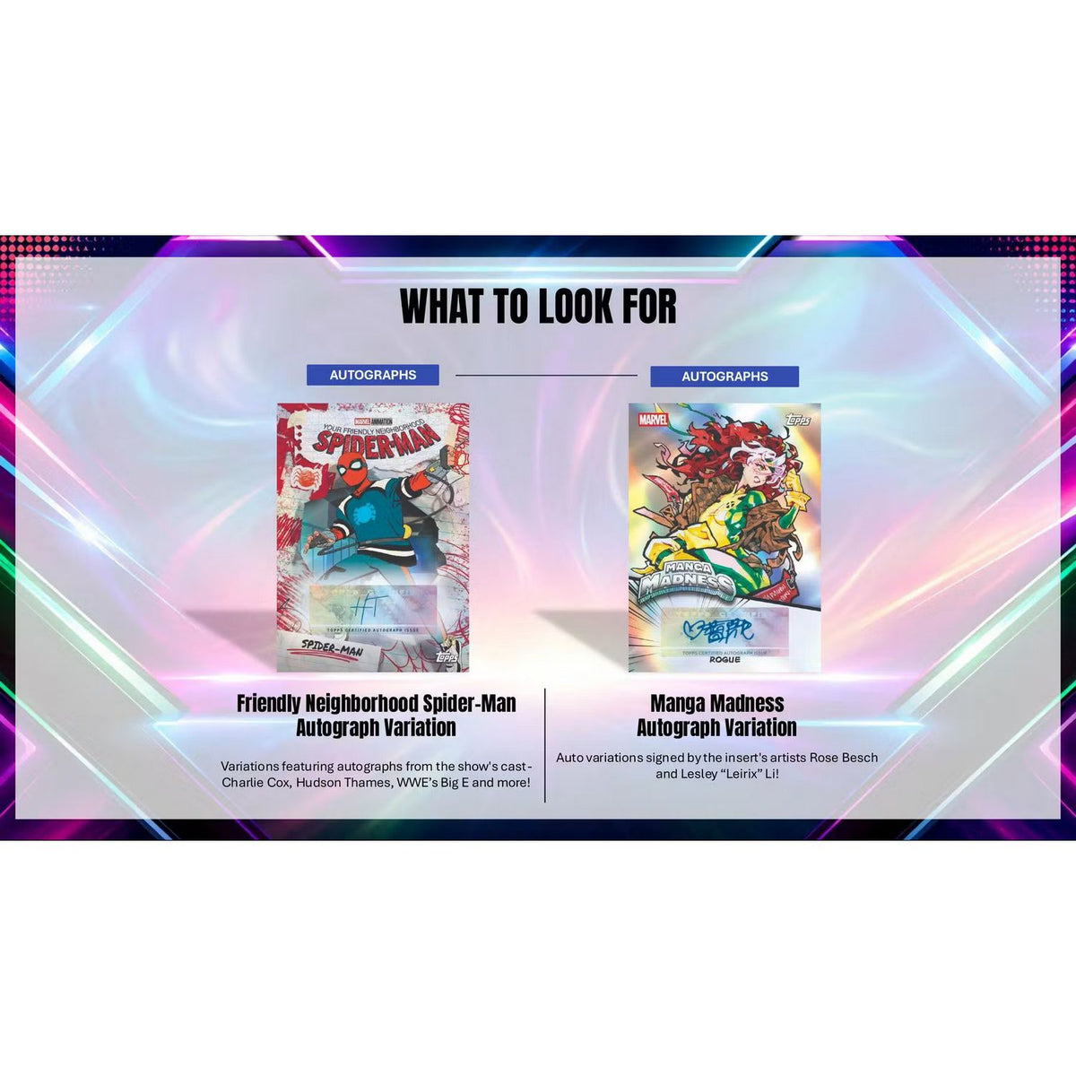 2026 Topps Marvel Neon Hobby Box
