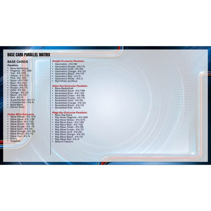 2025-26 Topps Chrome Update Series Basketball Jumbo Box