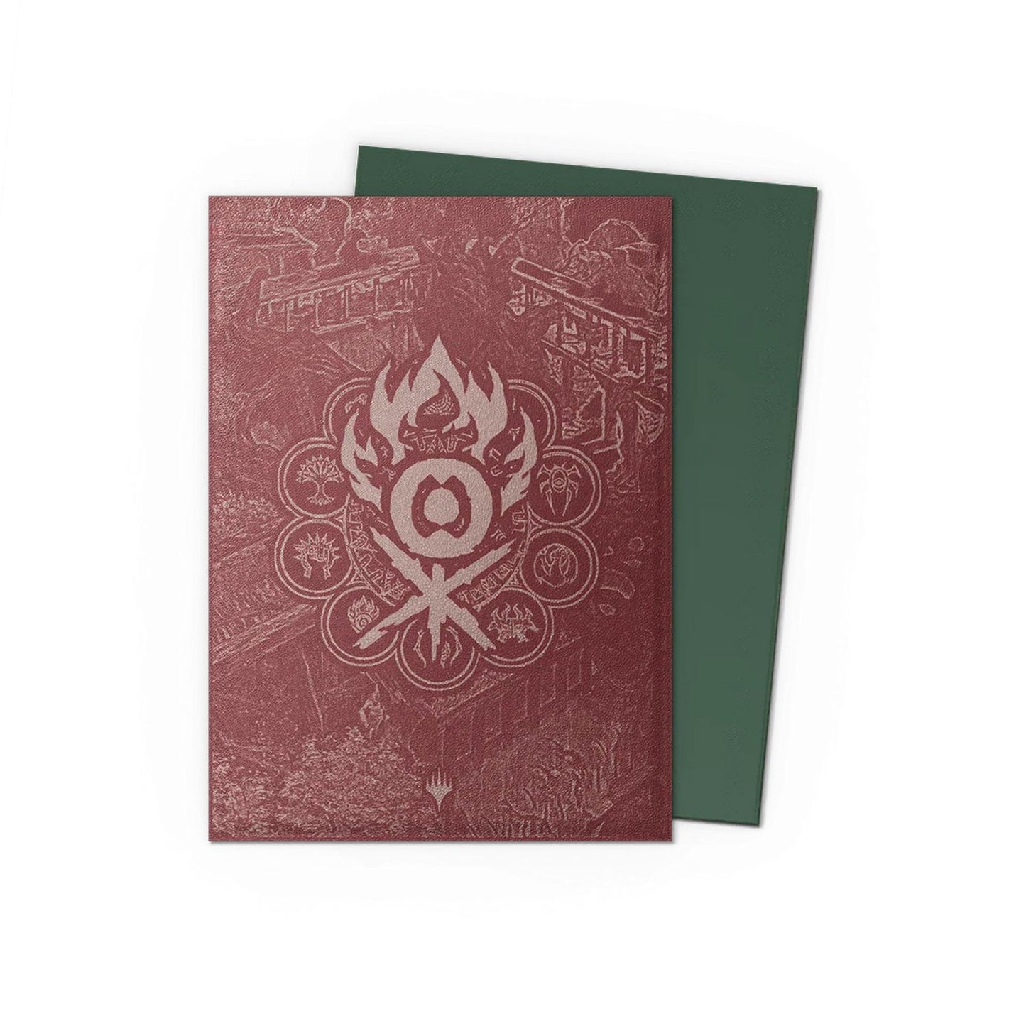 Dragon Shield: Guildpact Series - Matte Dual Art Standard Sleeves 100ct (Gruul Clans)