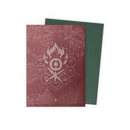 Dragon Shield: Guildpact Series - Matte Dual Art Standard Sleeves 100ct (Gruul Clans)