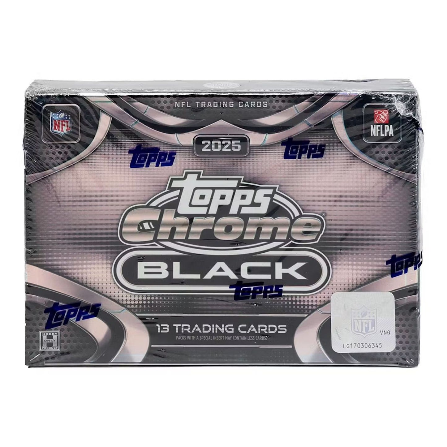 2025 Topps Chrome Black Football Hobby Box