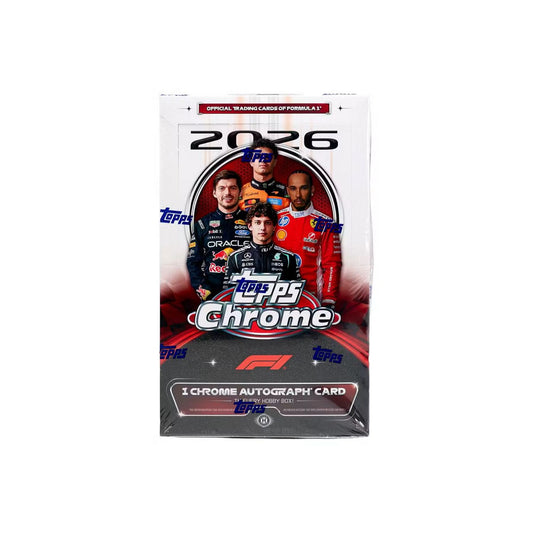 2026 Topps Chrome F1 Formula 1 Hobby Box