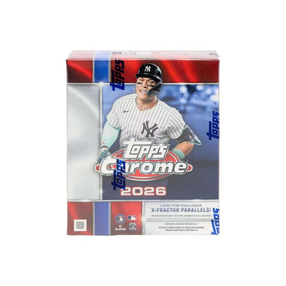 2026 Topps Chrome Baseball Mega Box