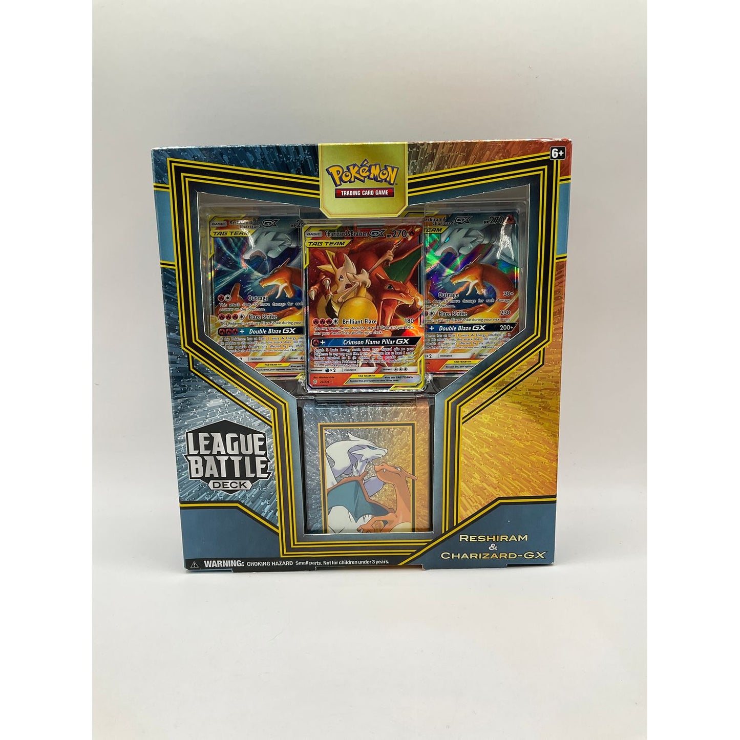 Pokemon: Reshiram & Charizard GX League Battle Deck #2 *See Pictures for Details*