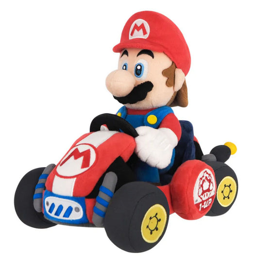 Little Buddy: Super Mario - Mario Kart World - Mario Plush, 9"