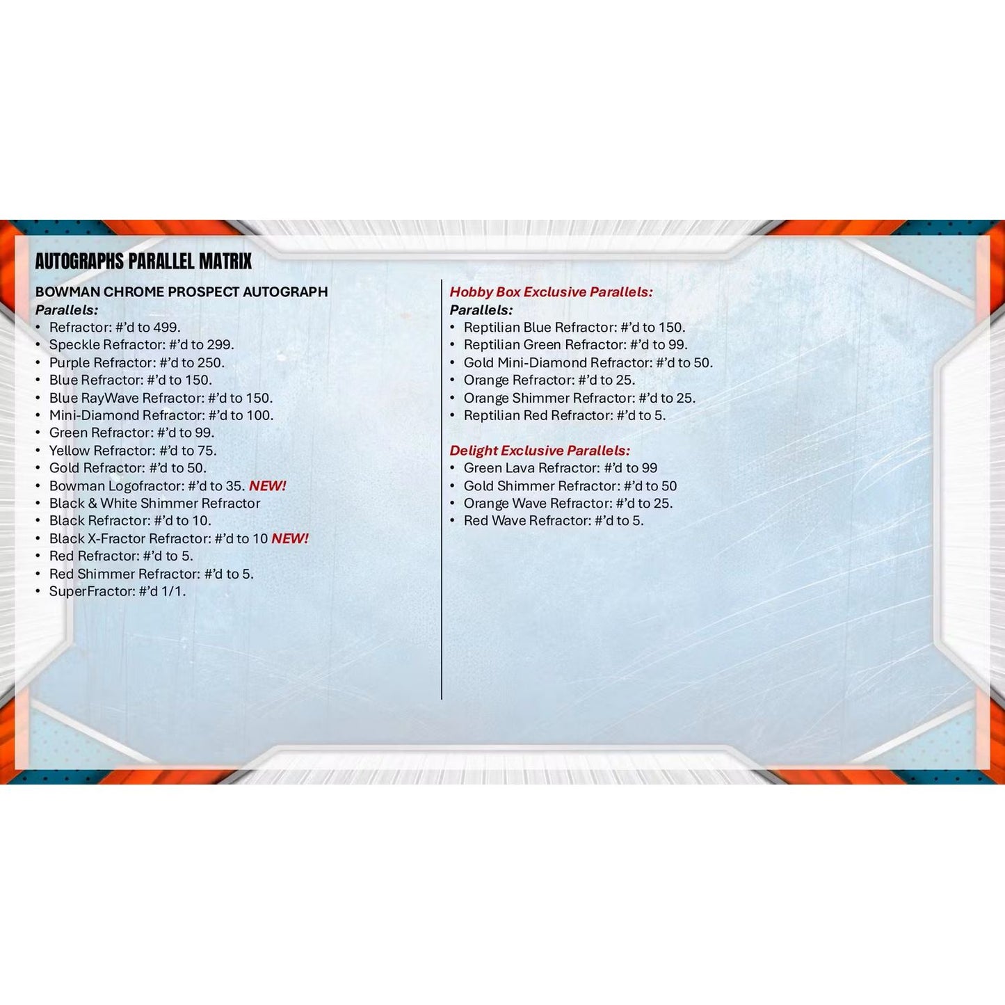 2026 Topps Bowman Chrome Baseball Hobby Box