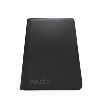Vault X 16-Pocket Exo-Tec Zip Binder XXL (Signature Black)