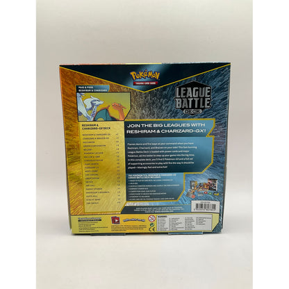 Pokemon: Reshiram & Charizard GX League Battle Deck #2 *See Pictures for Details*