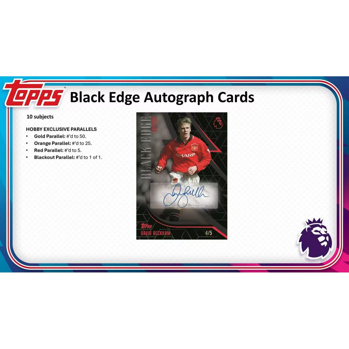2026-27 Topps Premier League EPL Soccer Hobby Box
