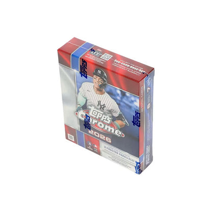 2026 Topps Chrome Baseball Mega Box