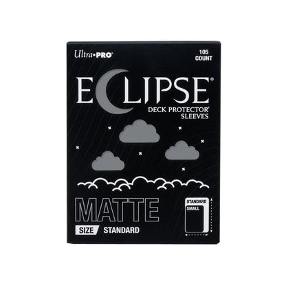 Ultra Pro: Eclipse Standard-Size Matte Sleeves 105ct (Smoke Grey)
