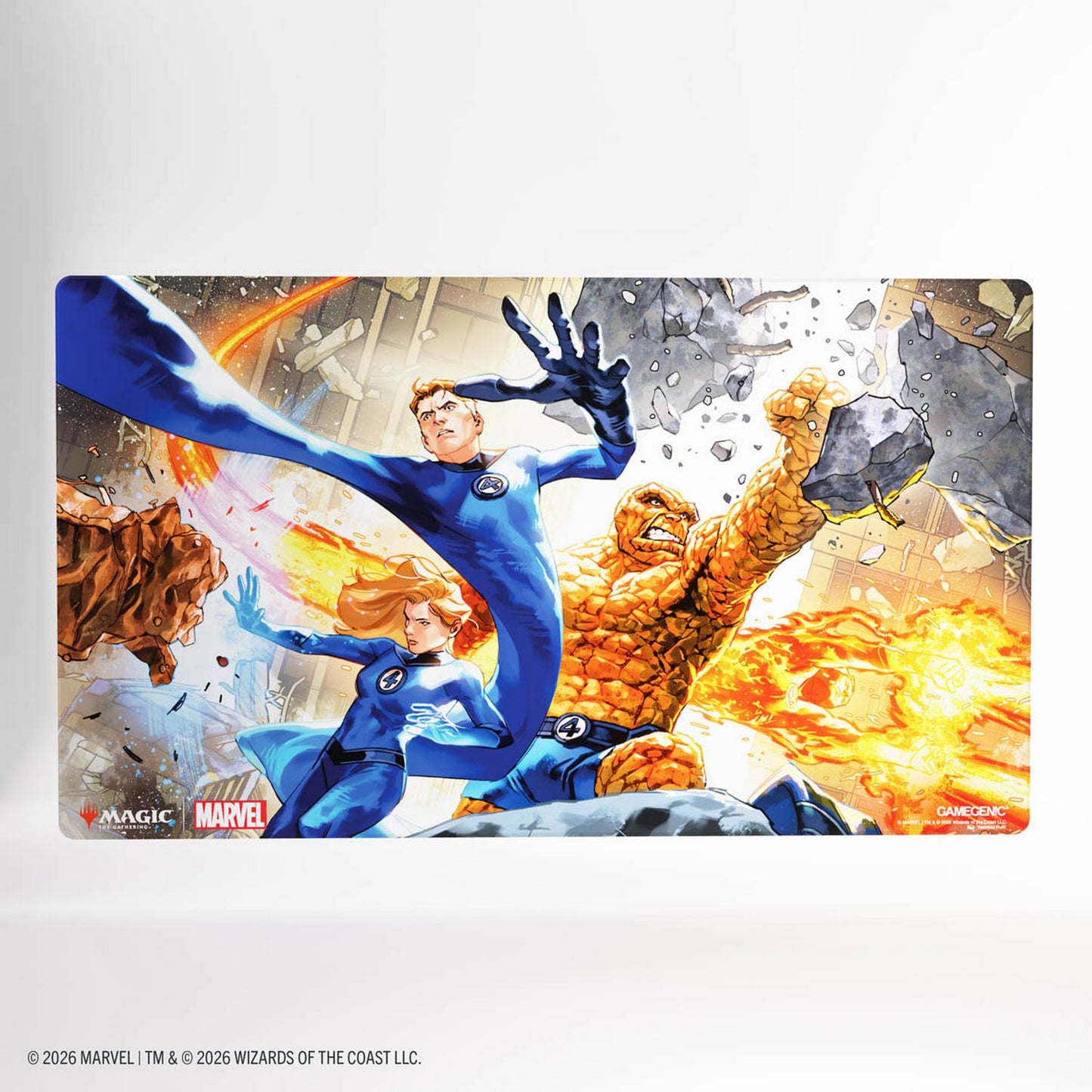 Gamegenic: Magic the Gathering | Marvel Super Heroes Shiny Playmat (The Fantastic Four)