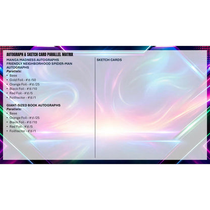 2026 Topps Marvel Neon Mega Box