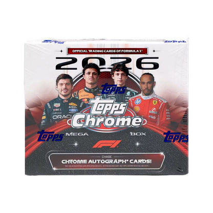 2026 Topps Chrome F1 Formula 1 Mega Box