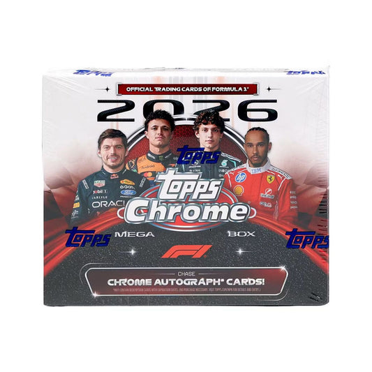 2026 Topps Chrome F1 Formula 1 Mega Box