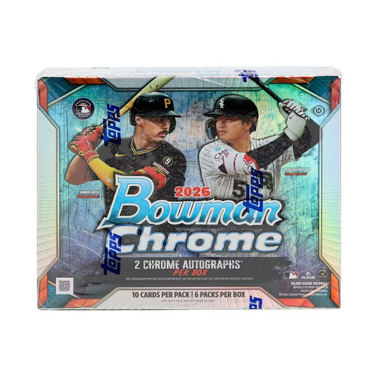 2026 Topps Bowman Chrome Baseball Hobby Box