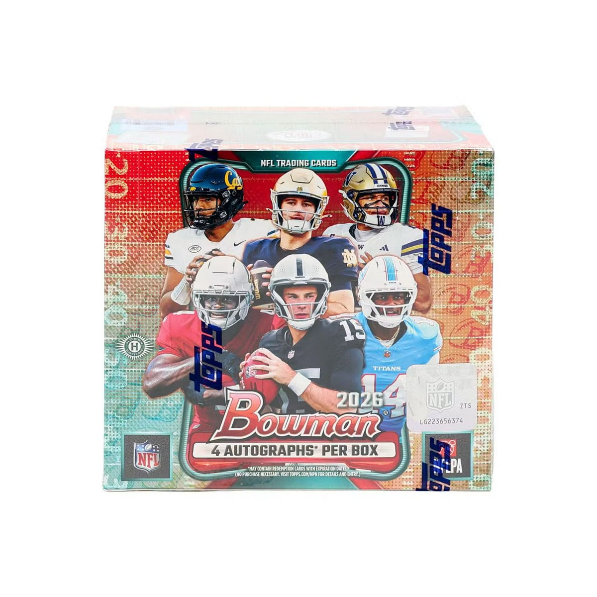 2026 Bowman Football Jumbo Box