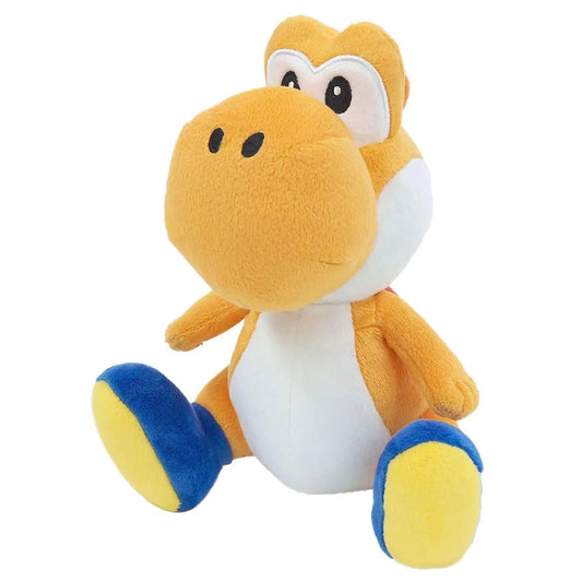 Little Buddy: Super Mario All Star Collection - Yoshi - Orange Yoshi Plush, 7"