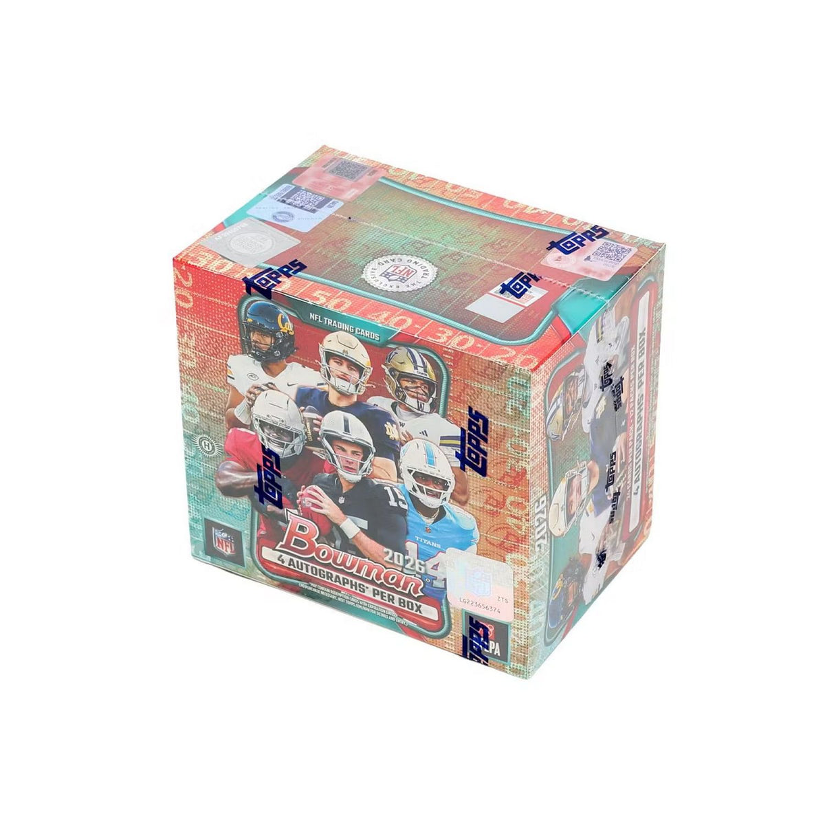 2026 Bowman Football Jumbo Box