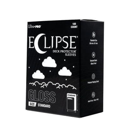 Ultra Pro: Eclipse Standard-Size Gloss Sleeves 105ct (Arctic White)