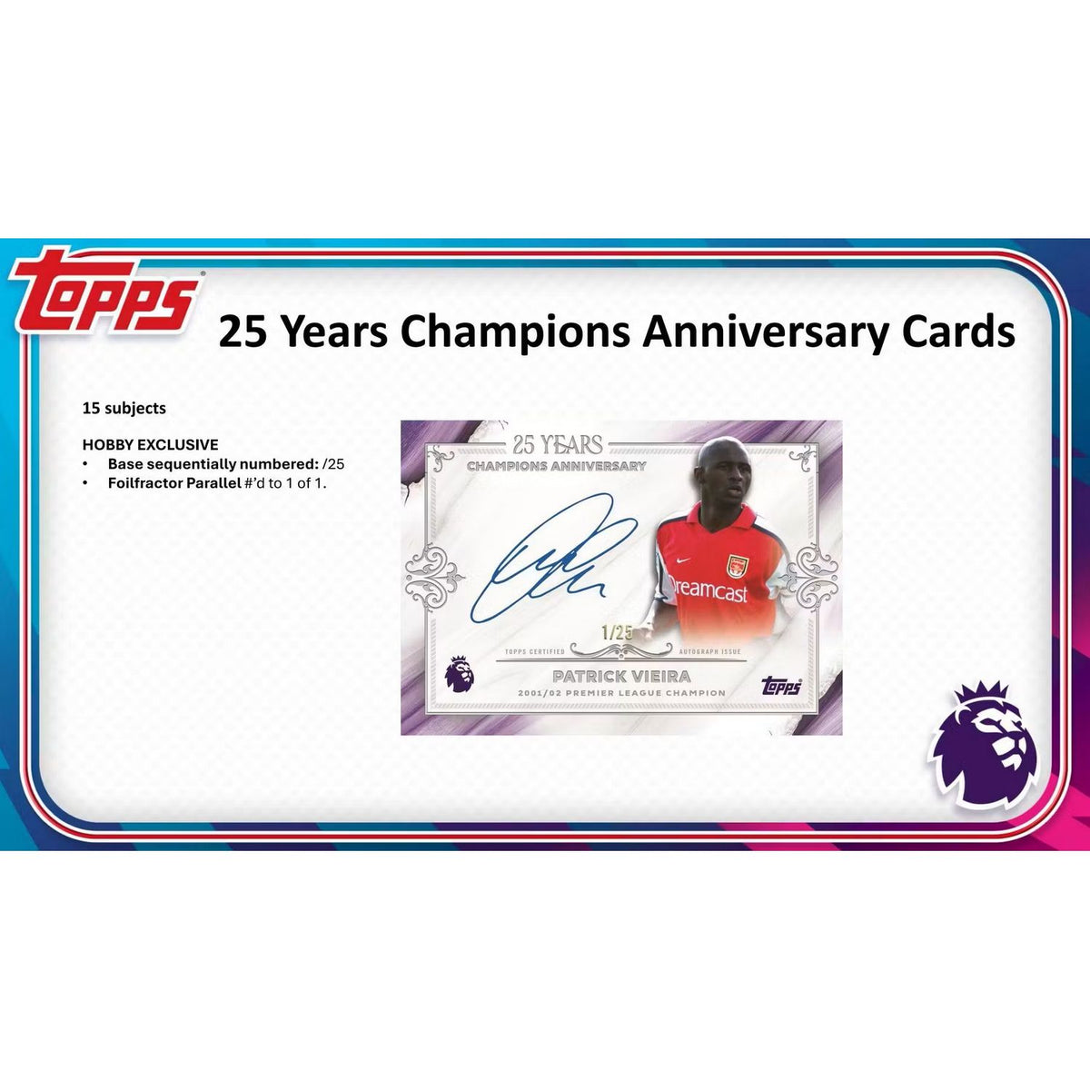 2026-27 Topps Premier League EPL Soccer Hobby Box