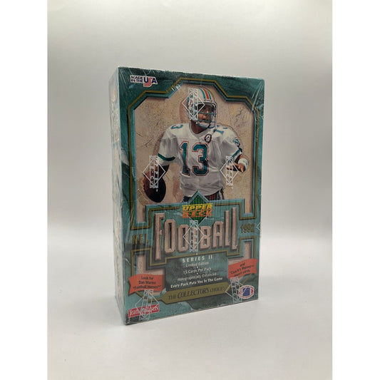 1992 Upper Deck Series 2 Football Hobby Box