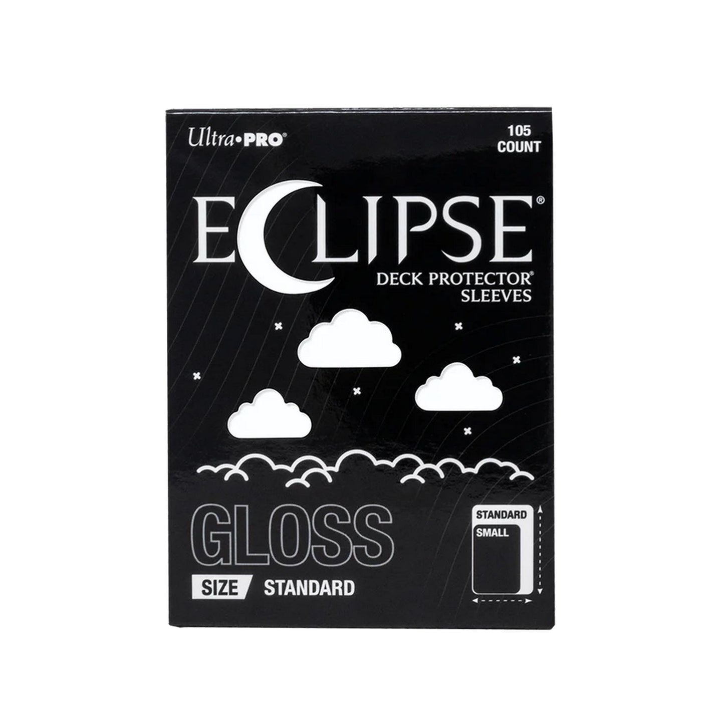 Ultra Pro: Eclipse Standard-Size Gloss Sleeves 105ct (Arctic White)