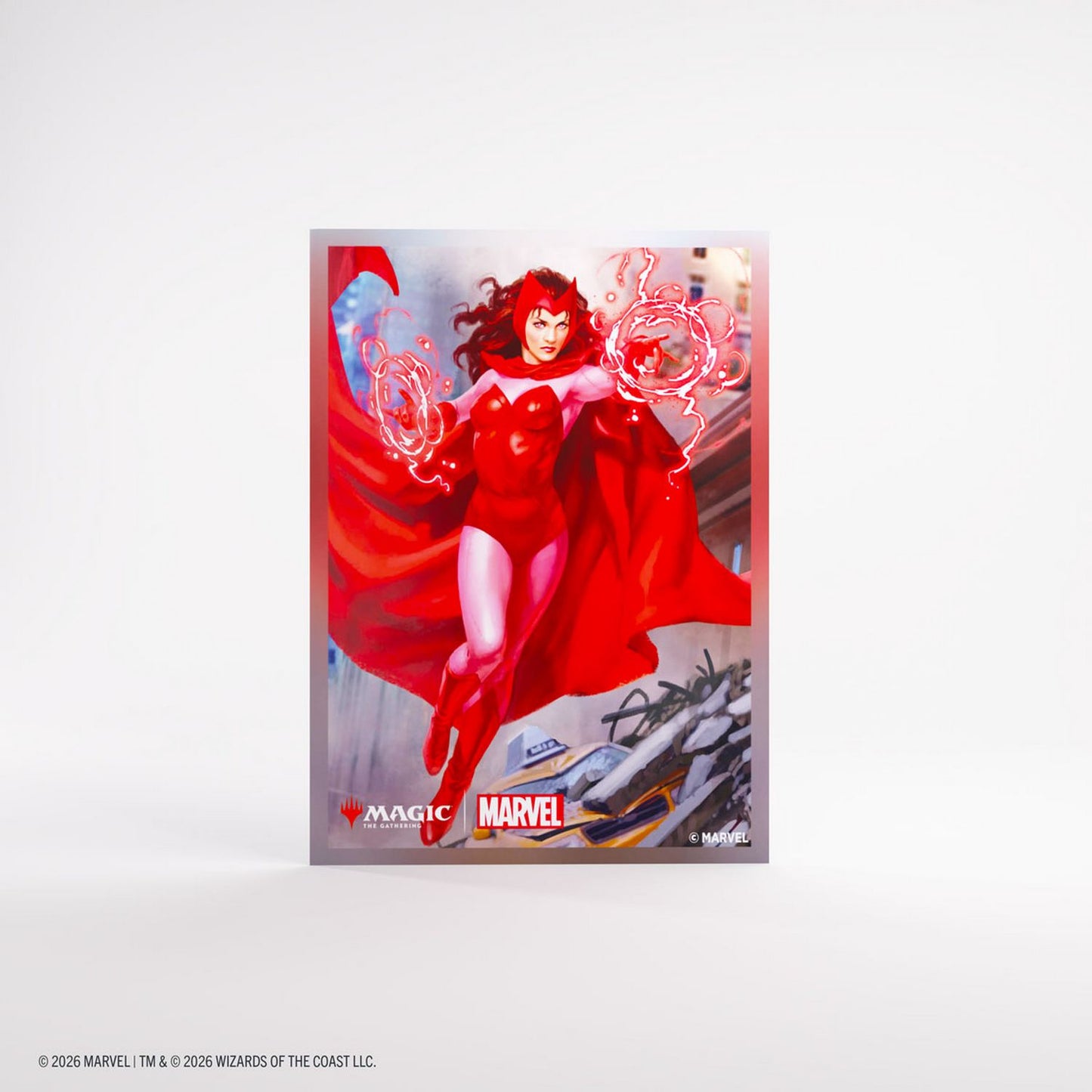Gamegenic: Magic the Gathering | Marvel Super Heroes Premium Art Sleeves (Scarlet Witch)