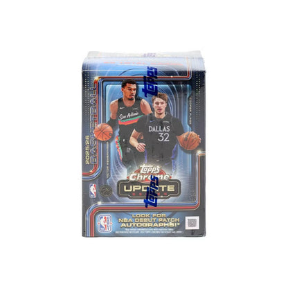 2025-26 Topps Chrome Update Series Basketball Blaster Box