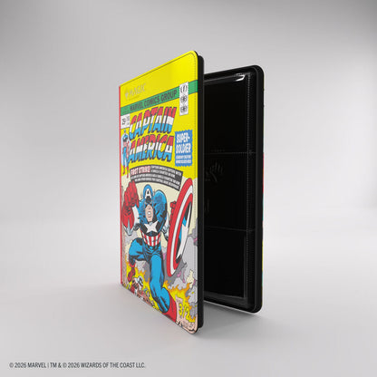 Gamegenic: Magic the Gathering | Marvel Super Heroes Zip-Up Album 18-Pocket (Captain America/Black Panther)