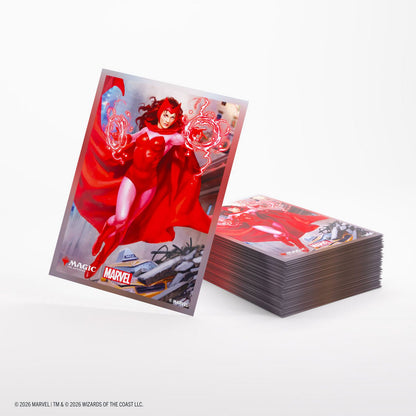 Gamegenic: Magic the Gathering | Marvel Super Heroes Premium Art Sleeves (Scarlet Witch)