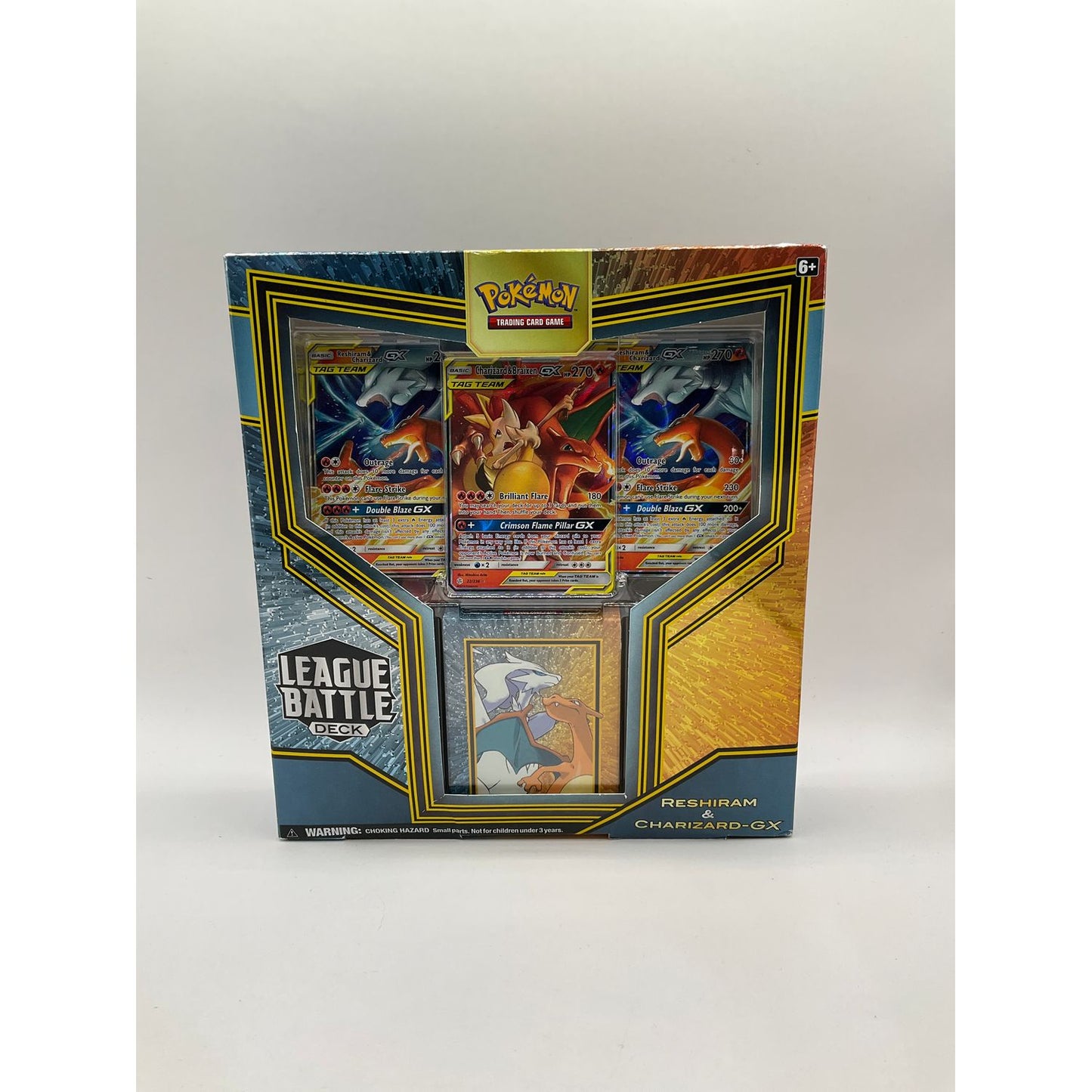 Pokemon: Reshiram & Charizard GX League Battle Deck #3 *See Pictures for Details*