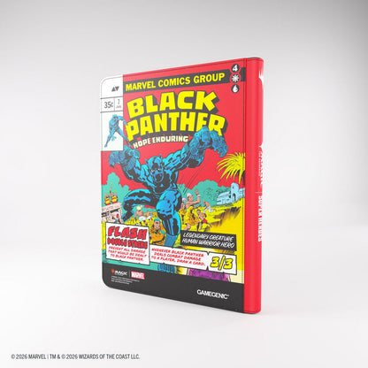 Gamegenic: Magic the Gathering | Marvel Super Heroes Zip-Up Album 18-Pocket (Captain America/Black Panther)