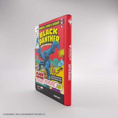 Gamegenic: Magic the Gathering | Marvel Super Heroes Zip-Up Album 18-Pocket (Captain America/Black Panther)