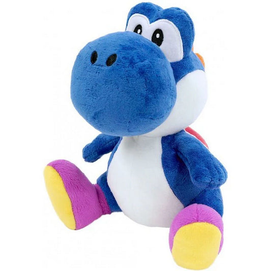 Little Buddy: Super Mario All Star Collection - Yoshi - Dark Blue Yoshi Plush, 7"