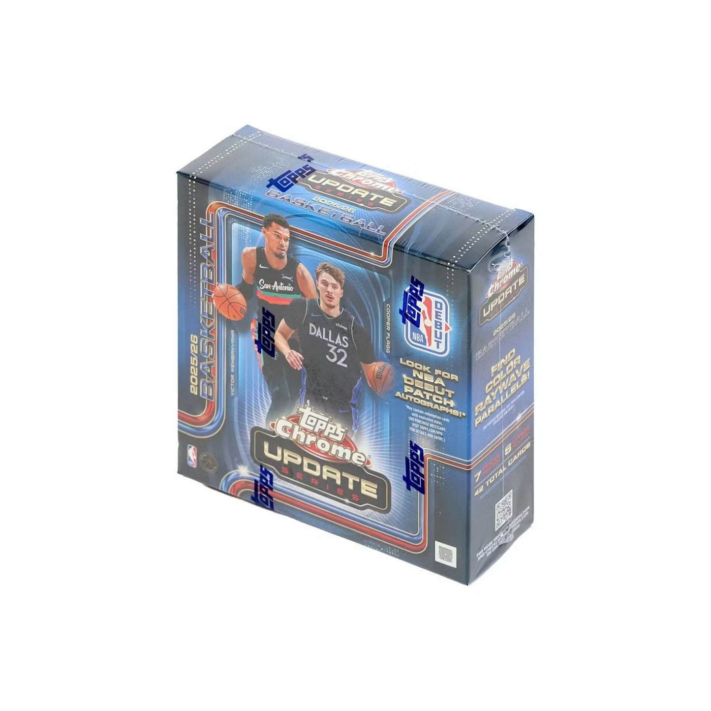 2025-26 Topps Chrome Update Series Basketball Mega Box