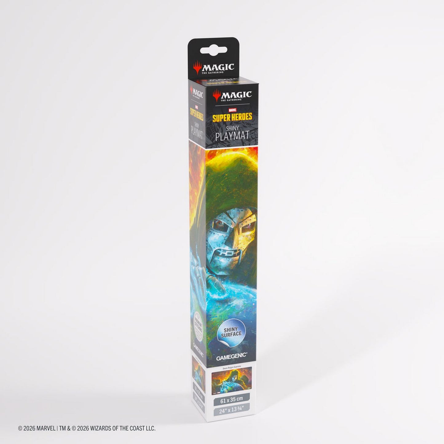 Gamegenic: Magic the Gathering | Marvel Super Heroes Shiny Playmat (Doom Reigns Supreme)